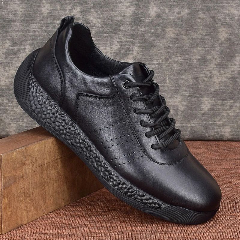 Ultragear Running - Genuine Leather Shoes Men Ultra Lightweight