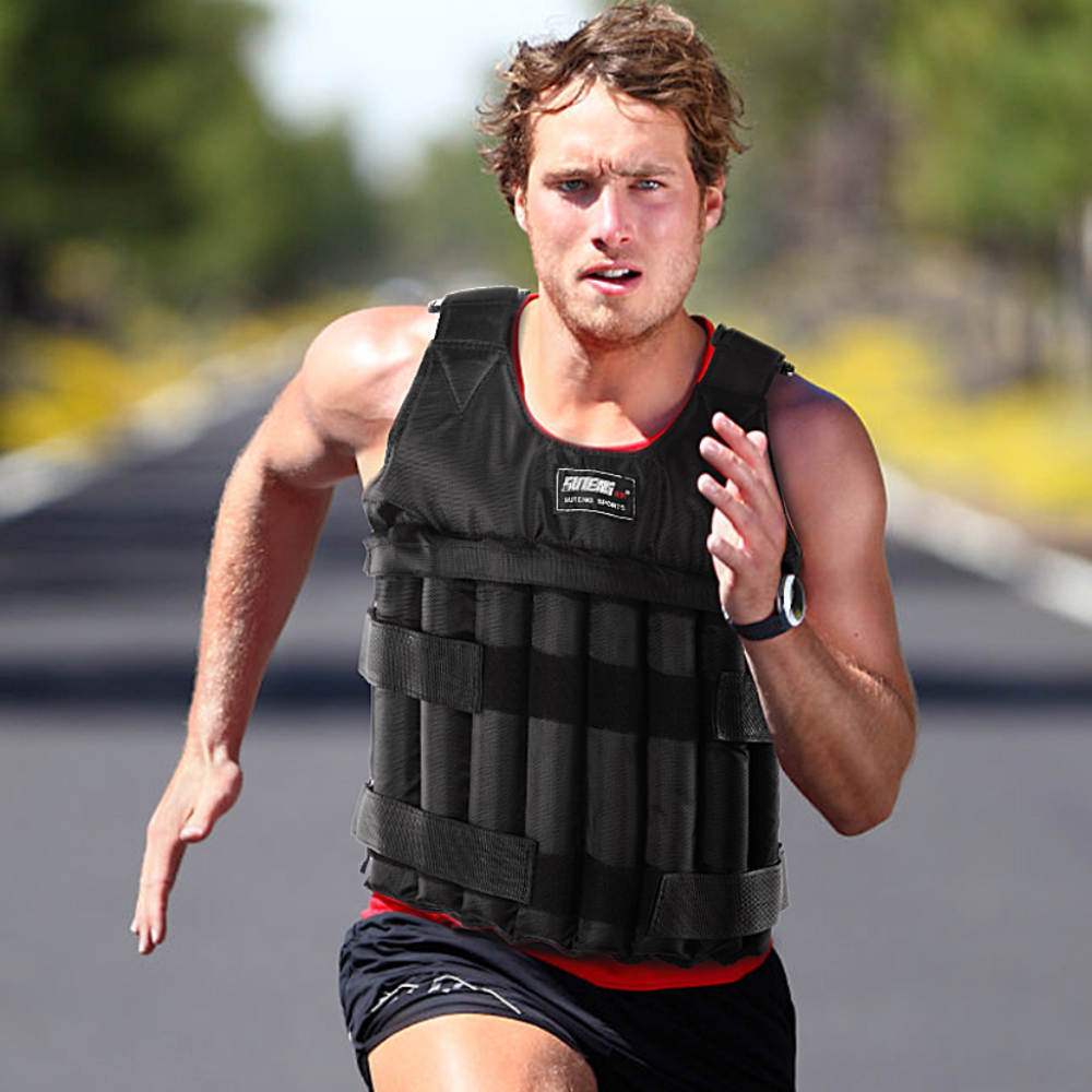 Running Gear Vest - 1 - 110LBS Adjustable Weighted Vest