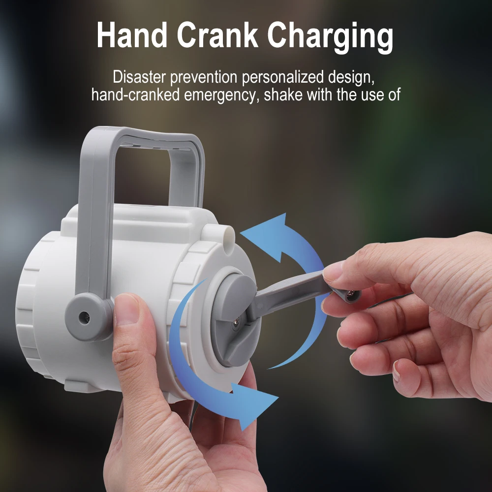 BORUiT Hand Crank LED Camping  - Running Gear Of The Year avaliação e preço