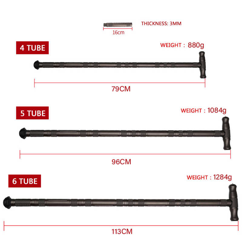 Portable Outdoor Fold Trekking - Trekking Pole Carbon avaliação e preço