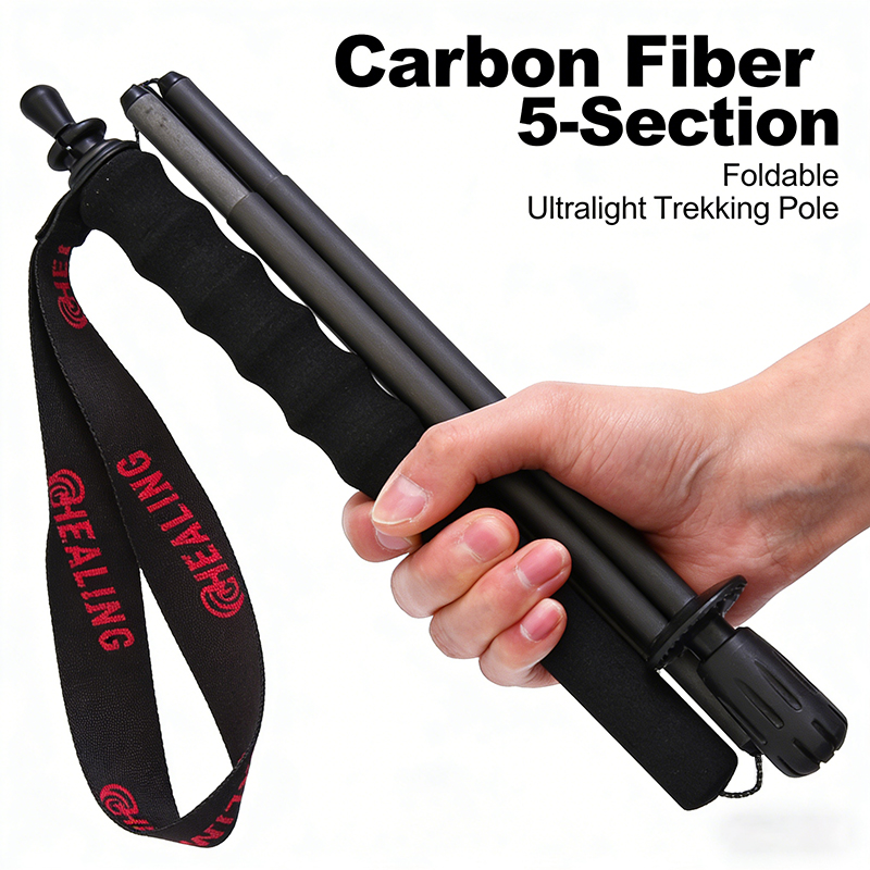 2PCs Trekking Poles Carbon Fib - Trekking Pole Carbon avaliação e preço