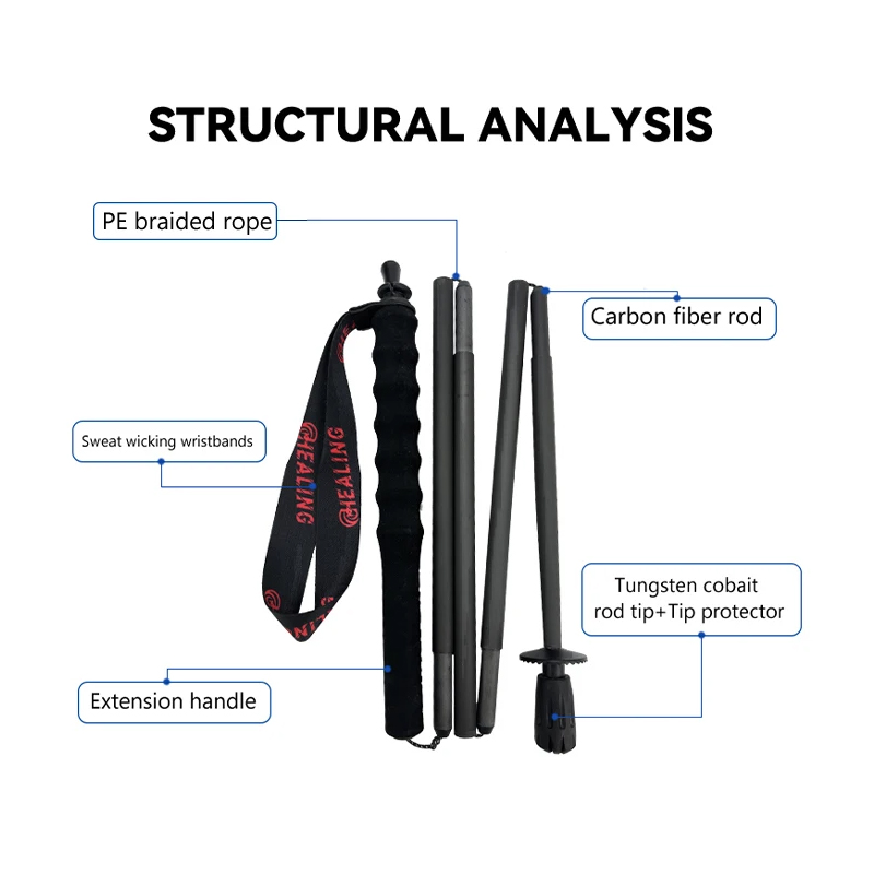 2PCs Trekking Poles Carbon Fib - Trekking Pole Carbon avaliação e preço