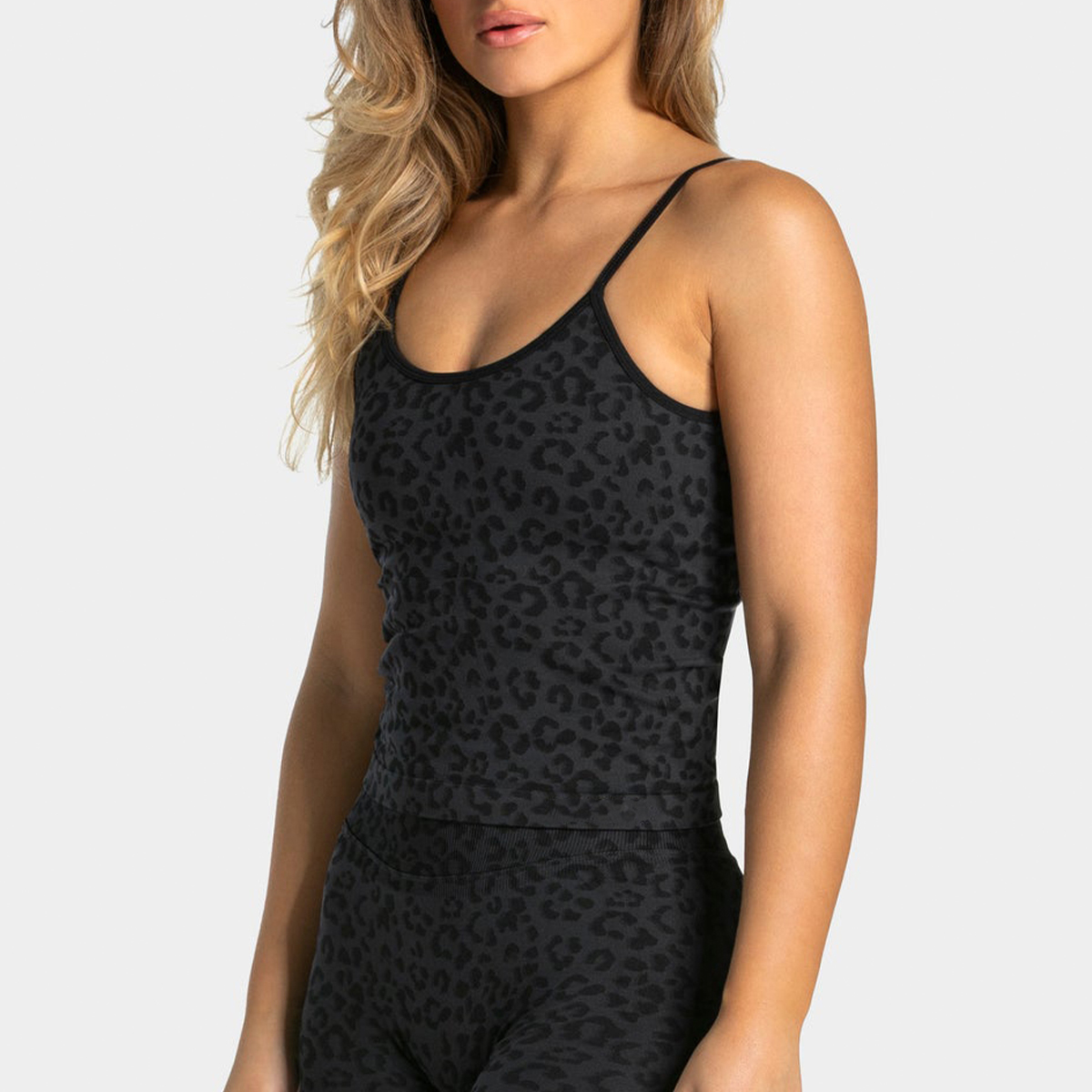 Sexy Leopard Print Yoga Tank T - Running Gear Vest avaliação e preço