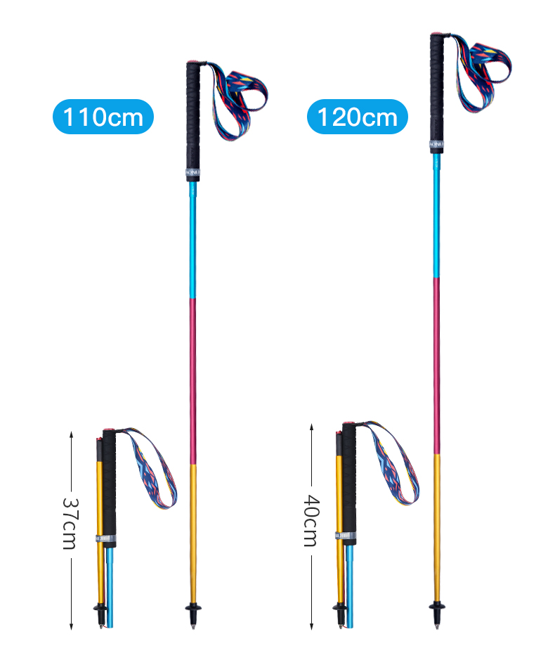 2pcs  AONIJIE All Types of Hik - Trekking Pole Carbon avaliação e preço