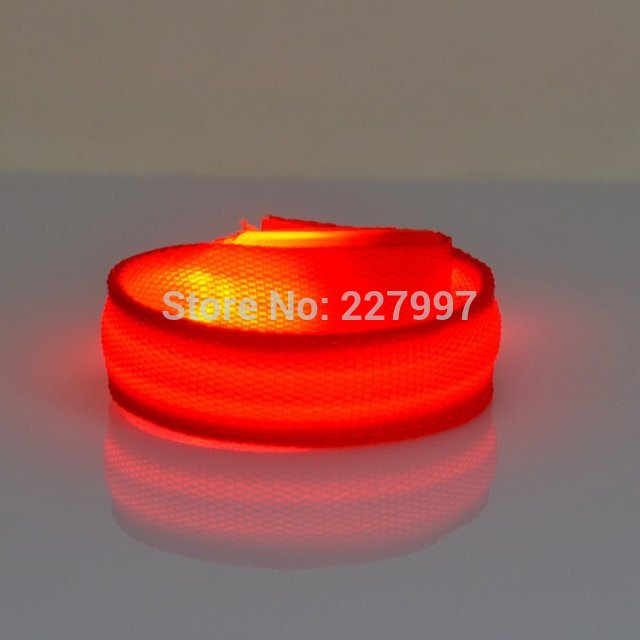 1000pcs LED bracelets flashing - Running Gear Of The Year avaliação e preço