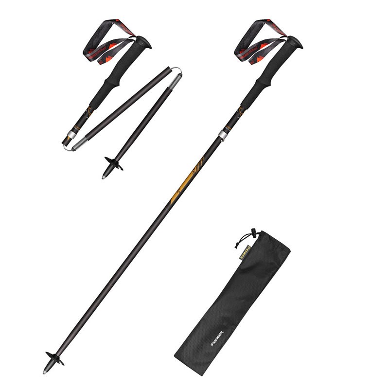 99% Carbon Fiber Folding Walki - Trekking Pole Carbon avaliação e preço