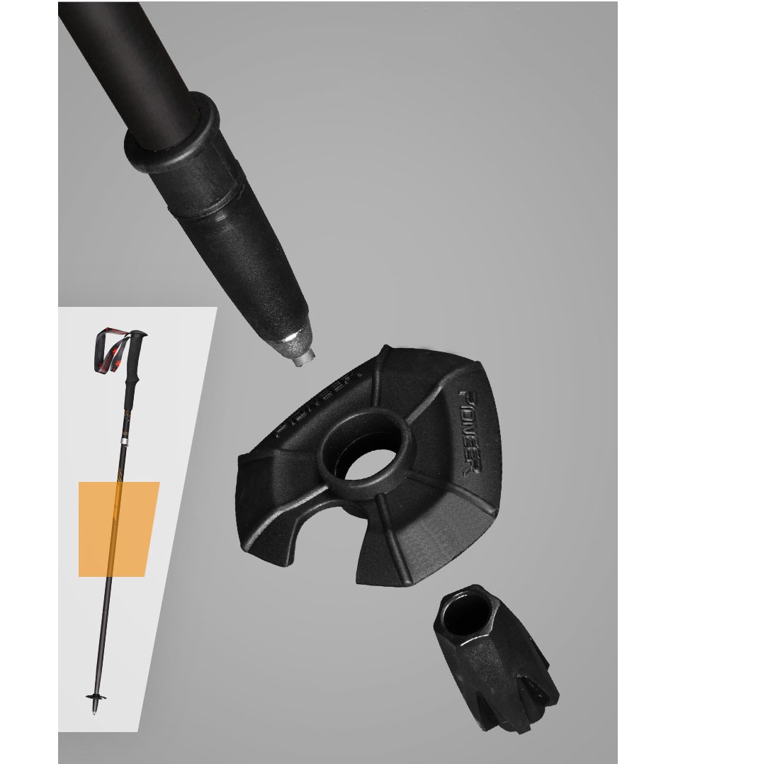 99% Carbon Fiber Folding Walki - Trekking Pole Carbon avaliação e preço