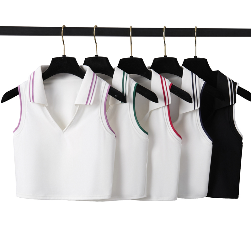 Women Fitness Yoga Top Sleevel - Running Gear Vest avaliação e preço