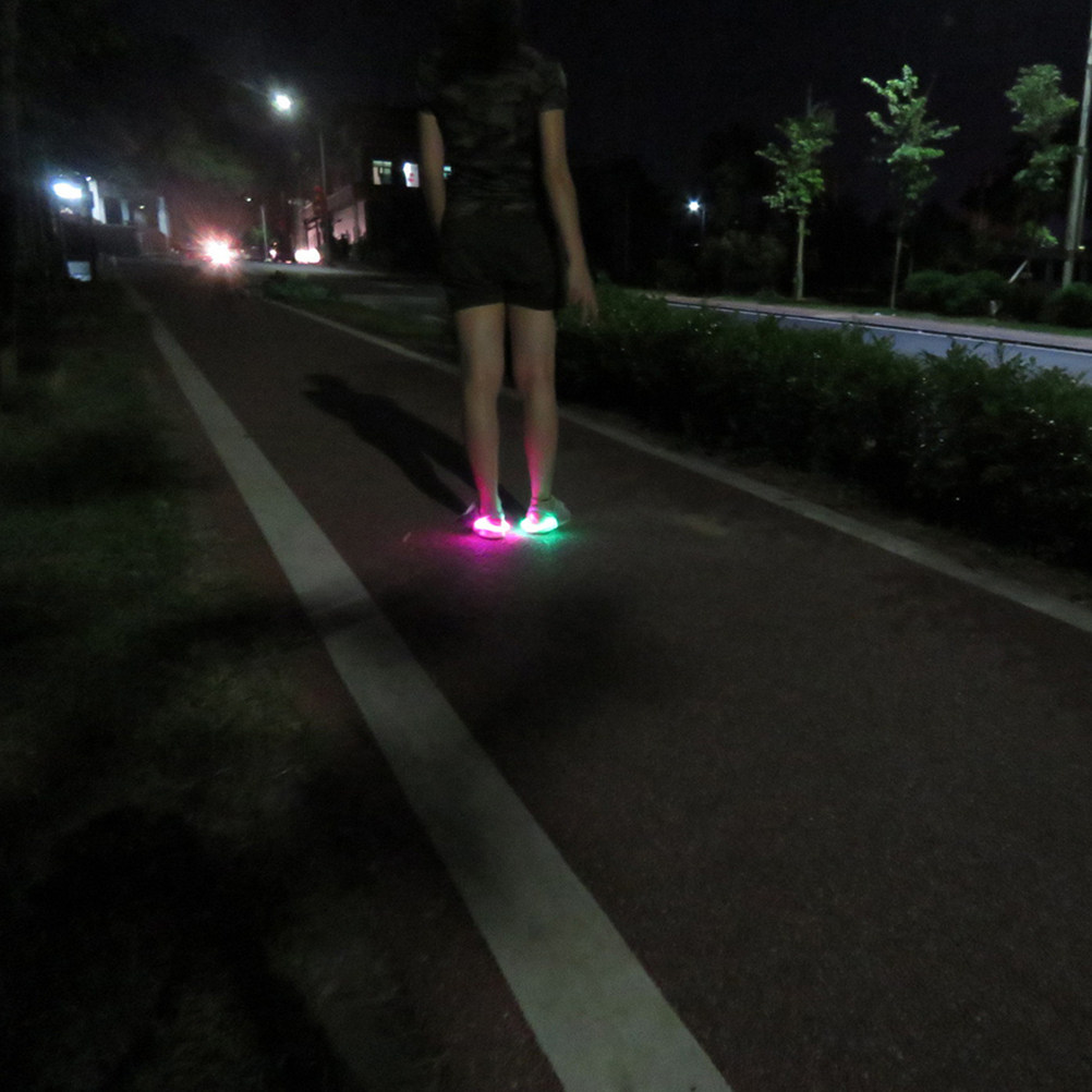 2Pcs LED Clip on Shoe Lights N - Running Gear On avaliação e preço