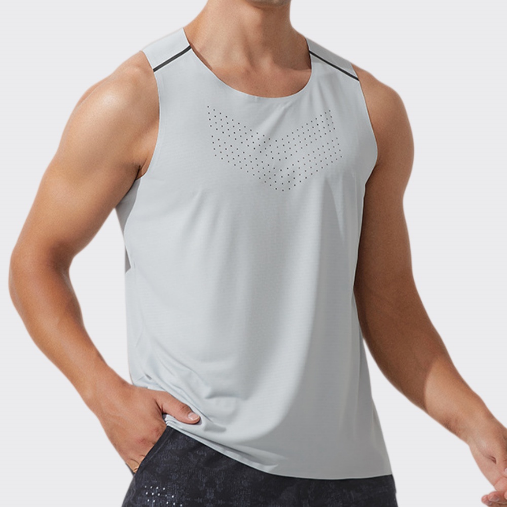 Men Gym Vest Quick Dry Running - Running Gear Vest avaliação e preço