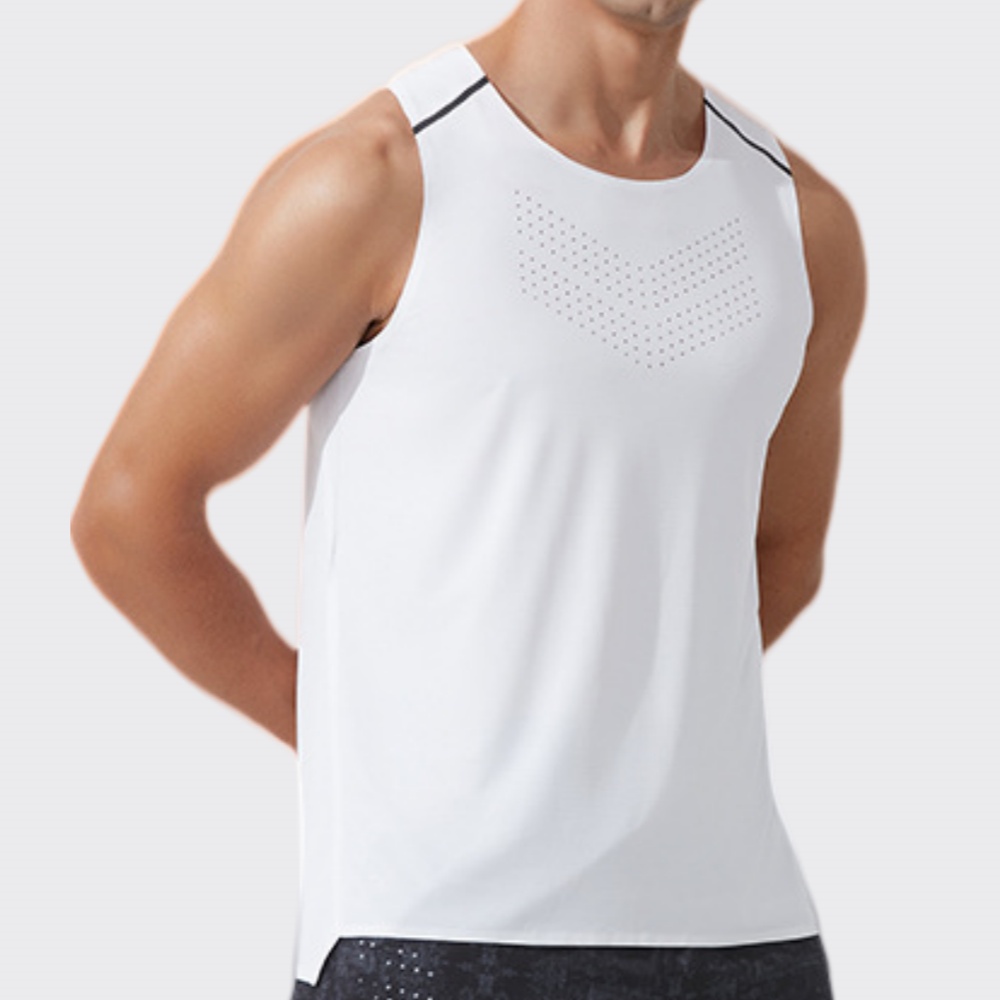 Men Gym Vest Quick Dry Running - Running Gear Vest avaliação e preço