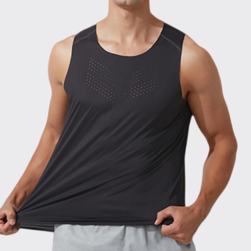 Men Gym Vest Quick Dry Running - Running Gear Vest avaliação e preço
