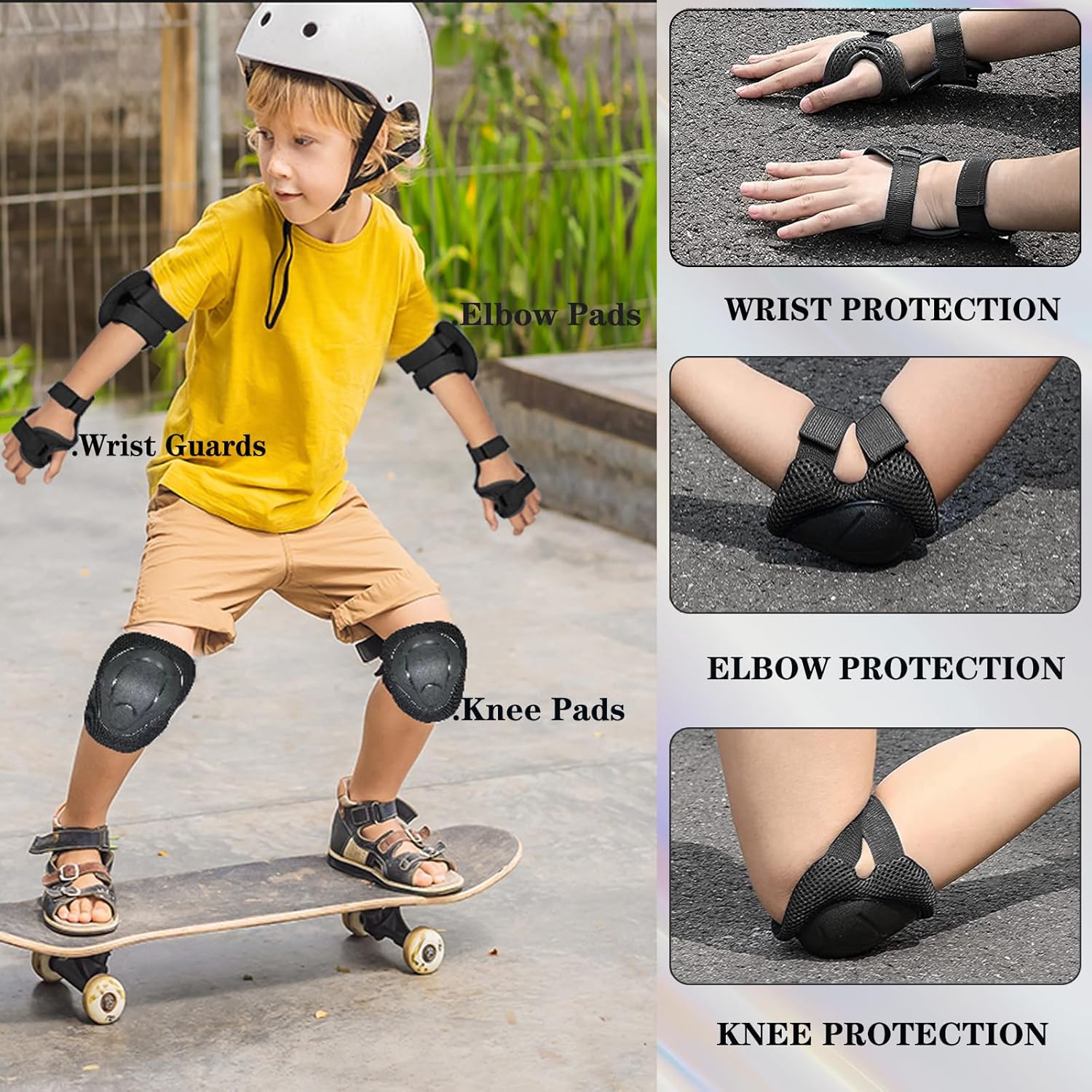 Kids/Youth Knee Pads and Elbow - Running Gear Of The Year avaliação e preço