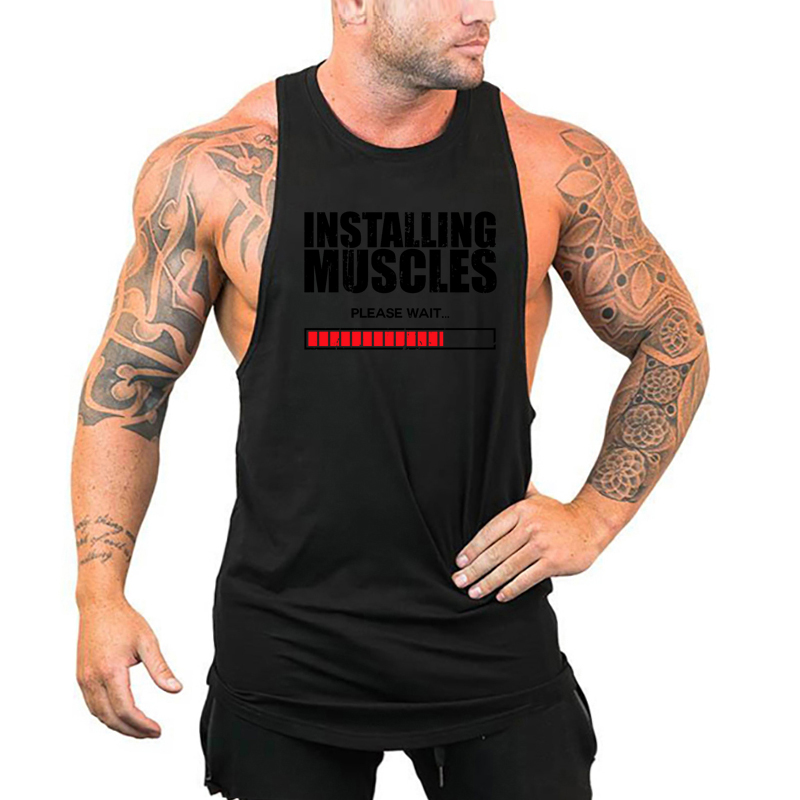 Installing Muscles Please Wait - Running Gear Vest avaliação e preço