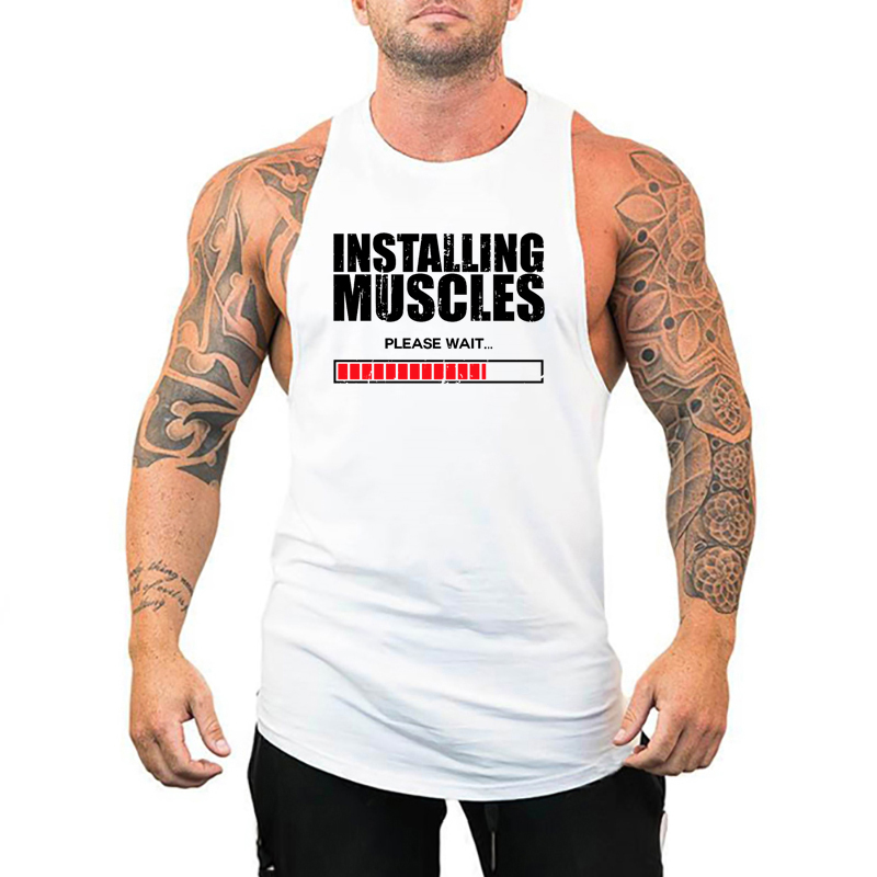 Installing Muscles Please Wait - Running Gear Vest avaliação e preço