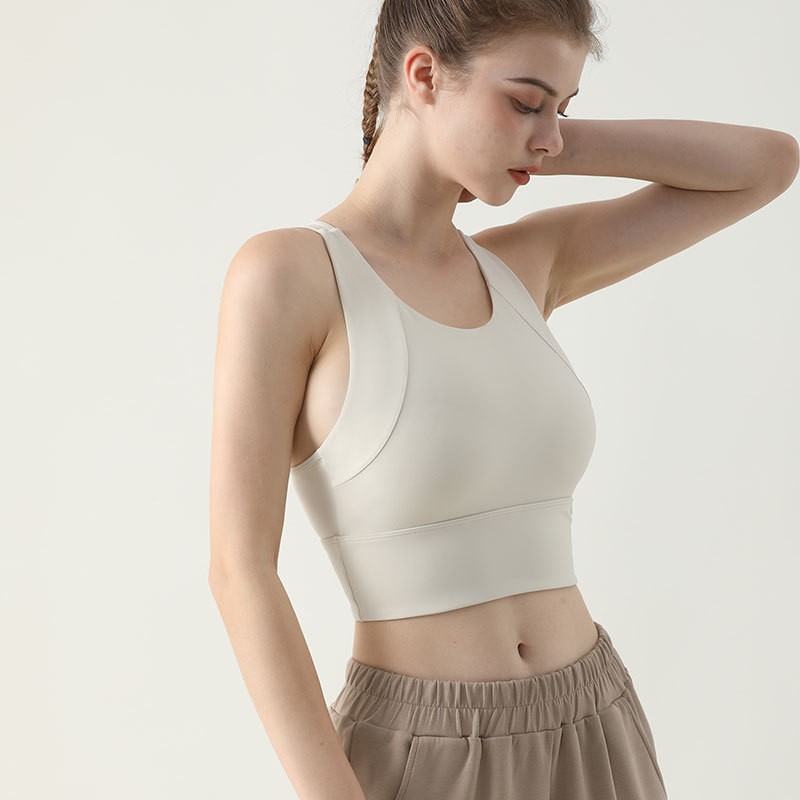 Women Sports Bra Top Push Up F - Running Gear Vest avaliação e preço