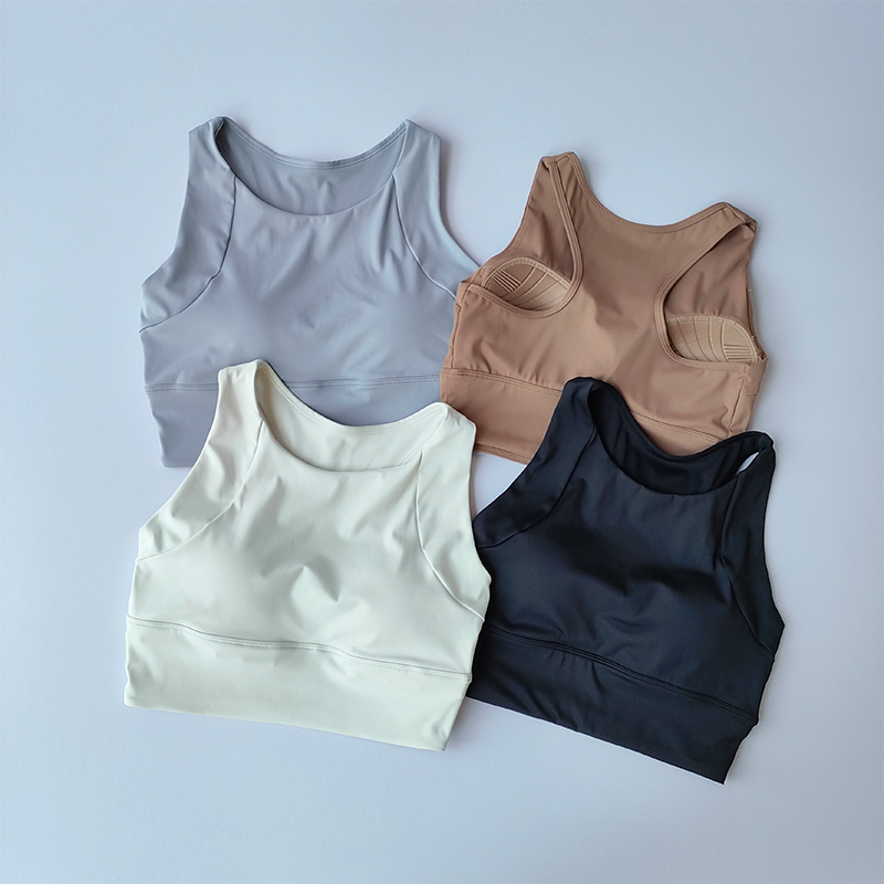 Women Sports Bra Top Push Up F - Running Gear Vest avaliação e preço