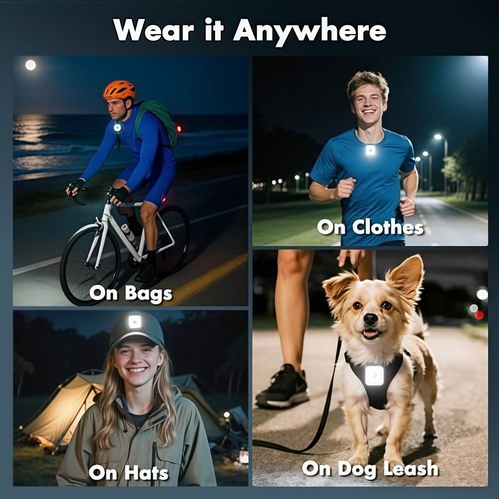 Rechargeable Outdoor Night Run - Running Gear On avaliação e preço