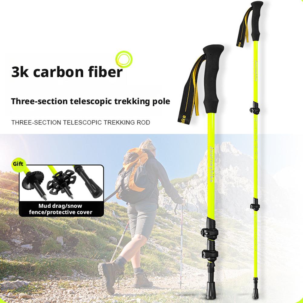 Ultralight Foldable 3-sections - Trekking Pole Carbon avaliação e preço