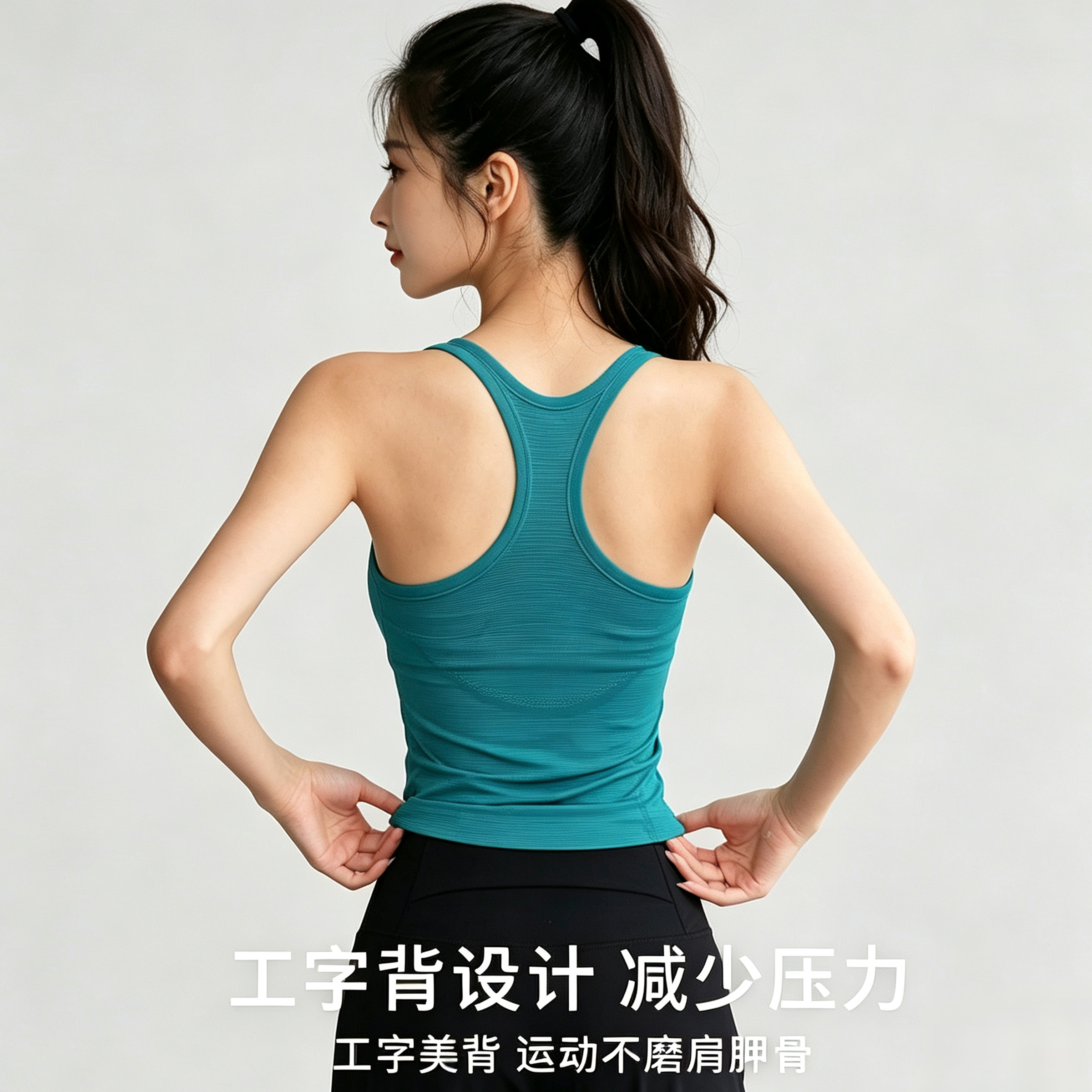 Summer Women's Sleeveless Spor - Running Gear Vest avaliação e preço
