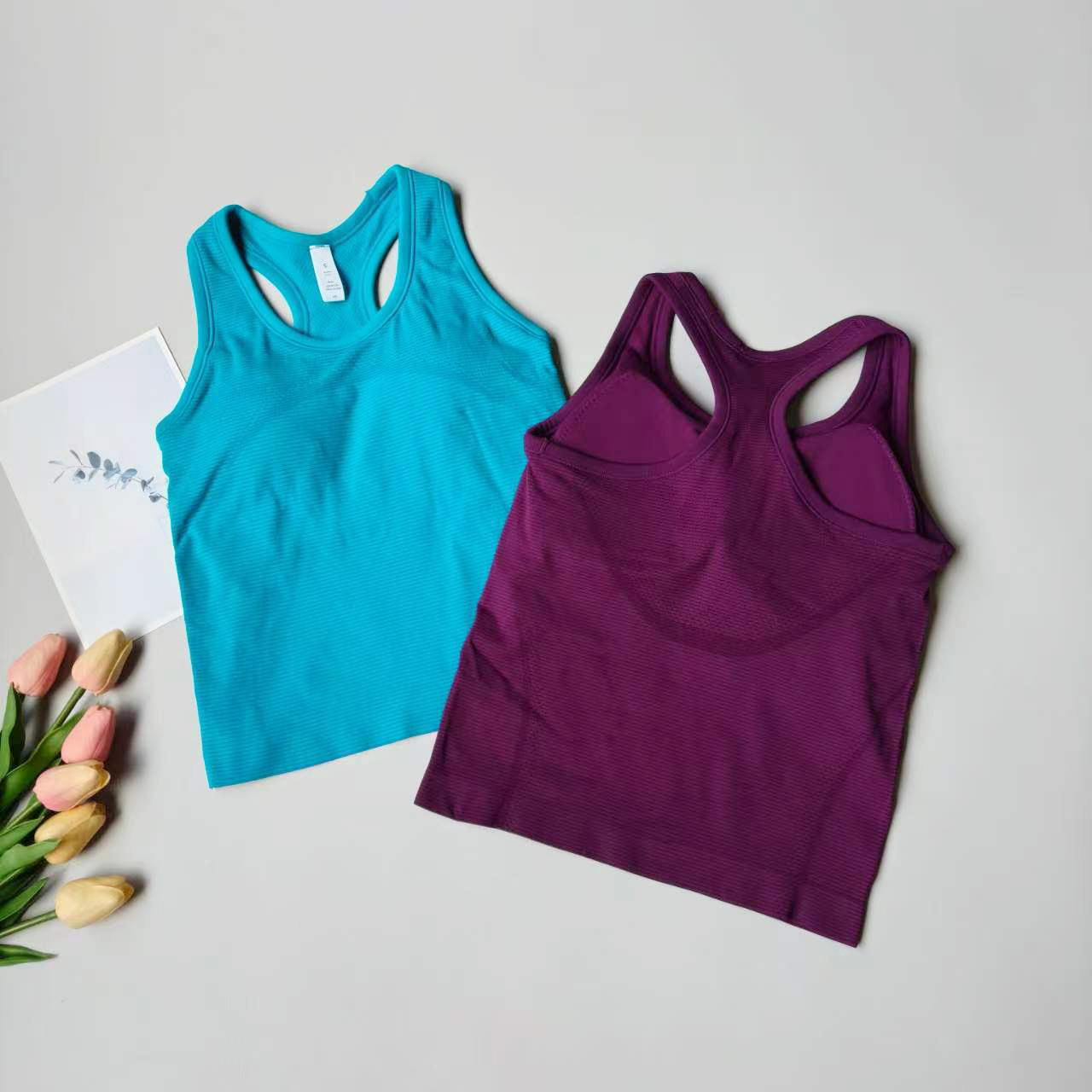 Summer Women's Sleeveless Spor - Running Gear Vest avaliação e preço
