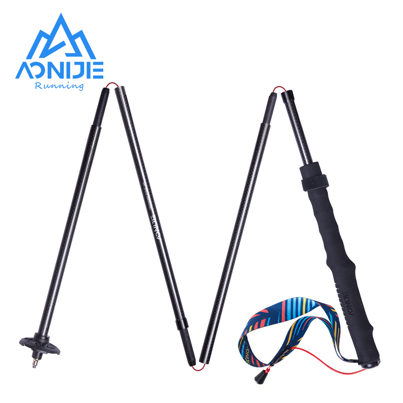 2pcs AONIJIE E4204 Lightweight - Trekking Pole Carbon avaliação e preço