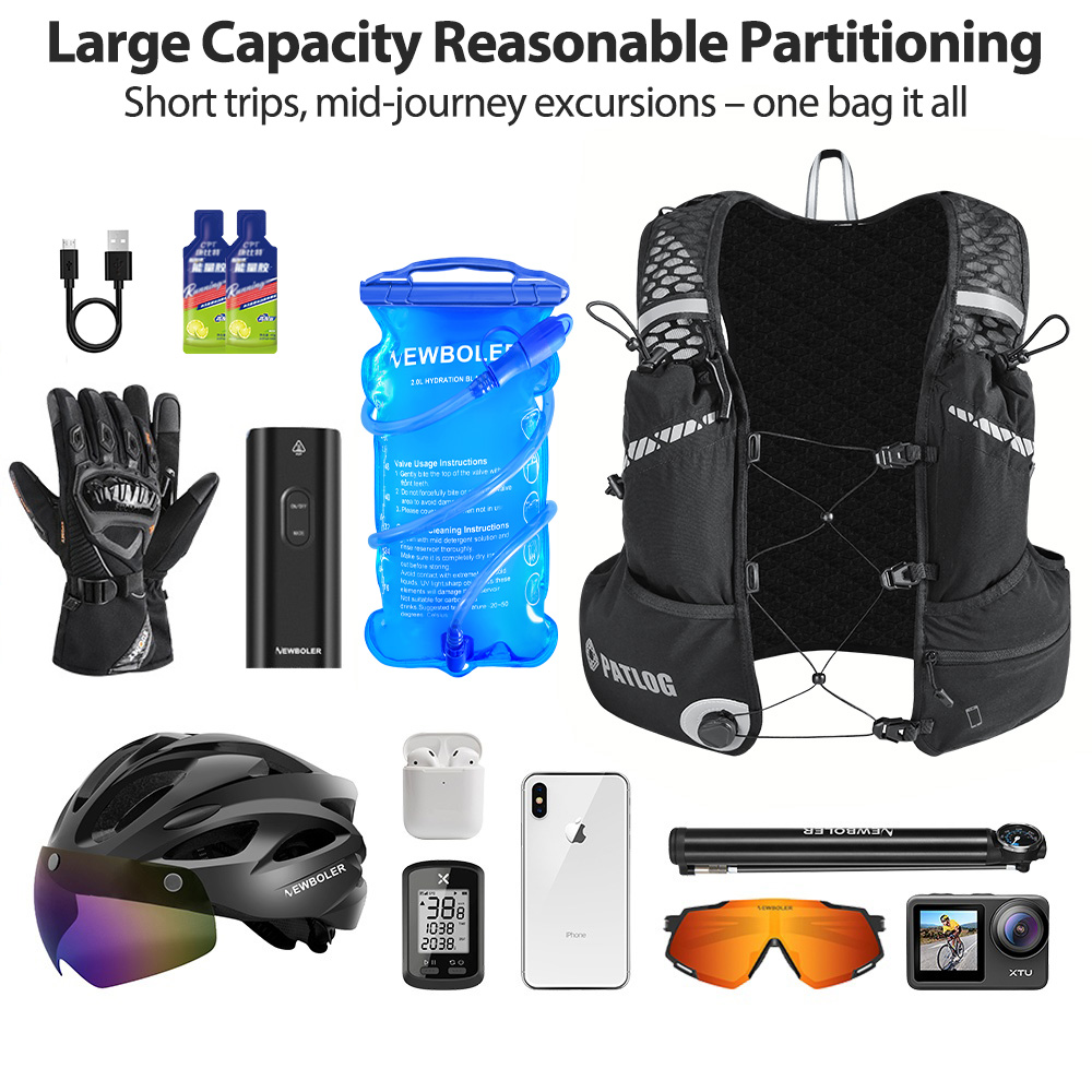 8L Breathable Hydration Vest T - Running Gear Vest avaliação e preço